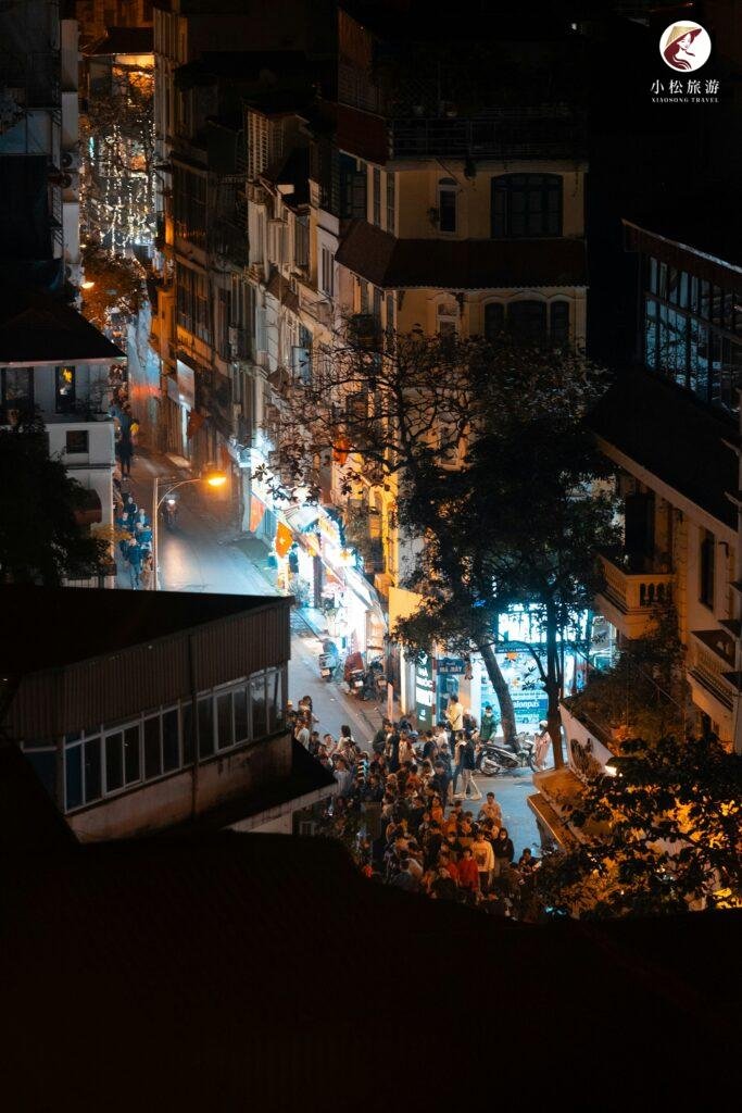 河內老城夜景